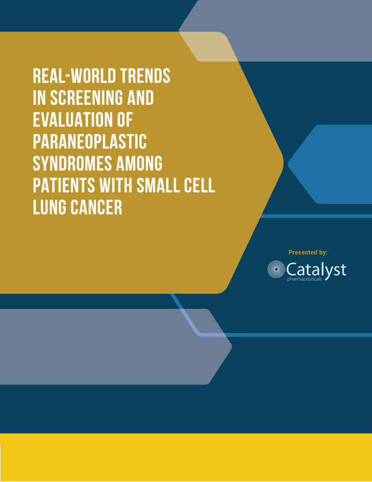 Real-Words Trends in Screening and Evaluation of Paraneoplastic Syndromes Among Patients with Small Cell Lung Cancer poster thumbnail