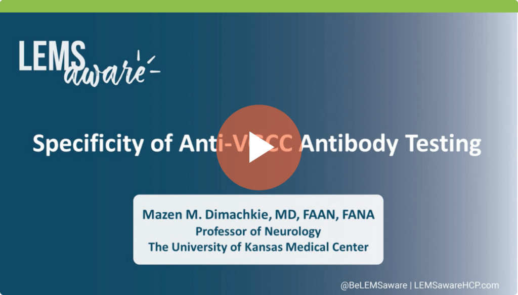 Specificity of Anti-VGCC Antibody Testing video thumbnail