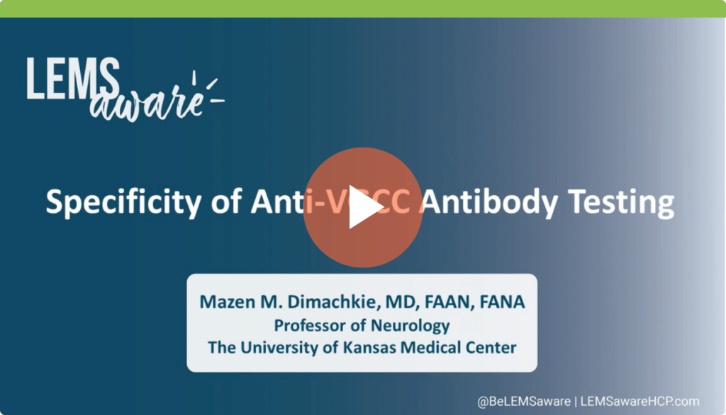 Specificity of Anti-VGCC Antibody Testing video thumbnail